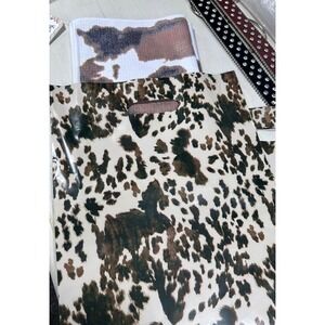 Cow Print Gift Bags Boutique Shopping Bags with Handles 12 x 15 New Pack of 25